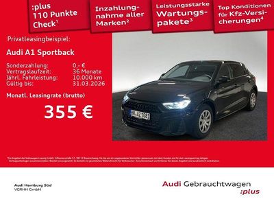 Schwarz Gebraucht 2025 Audi A1 Sportback S-Line Kleinwagen | 28.540 € (Teuer)