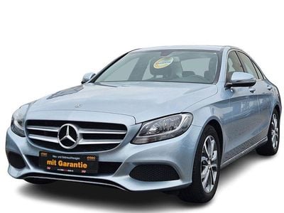 Usata Mercedes C200 Avantgarde 184 CV (135 kW) 2017 Argento Berlina