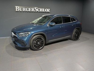 Denimblau metallic Gebraucht 2020 Mercedes GLA250 AMG SUV | 32.880 € (Fairer Preis)
