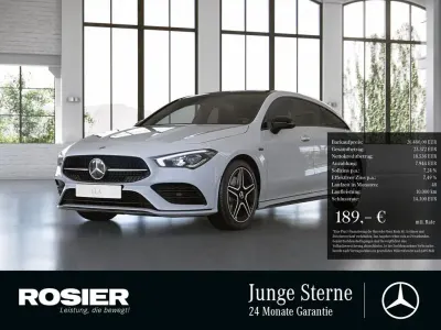 Gebraucht Mercedes CLA250e Shooting Brake Edition 218 PS (160 kW) 2021 Weiss / polarweiß Kombi