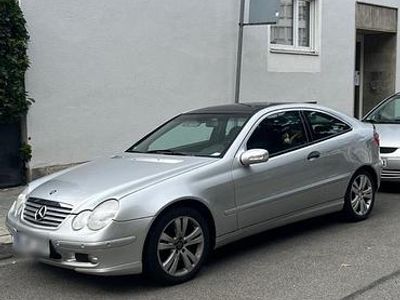 Gebraucht Mercedes 200 2002 Silber Coupé