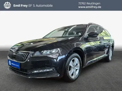 Gebraucht Skoda Superb Ambition 150 PS (110 kW) 2023 Schwarz Kombi