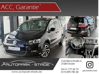 Gebraucht VW Sharan 184 PS (135 kW) 2018 Schwarz Van / Kleinbus