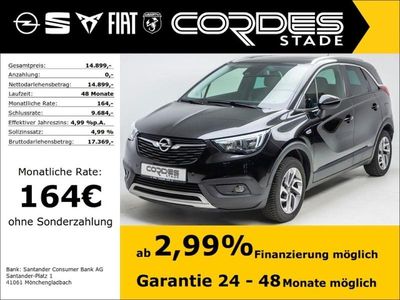 Usata Opel Crossland X Innovation 110 CV (80 kW) 2019 Nero SUV