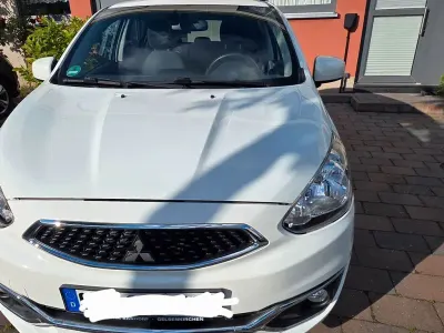 Gebraucht Mitsubishi Space Star Edition+ 80 PS (58 kW) 2018 Weiß Kleinwagen