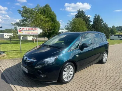Gebraucht Opel Zafira Tourer drive 136 PS (100 kW) 2016 Grün Van / Kleinbus