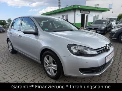 Gebraucht VW Golf VI 122 PS (89 kW) 2009 Silber Kleinwagen