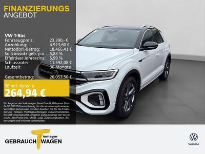 Usata VW T-Roc R-line 110 CV (80 kW) 2023 SUV