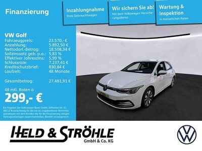 Gebraucht VW Golf VIII Move 150 PS (110 kW) 2024 Pure white Limousine
