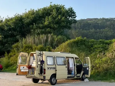 Occasion Ford Transit 79 ch (58 kW) 1994 Beige Monospace