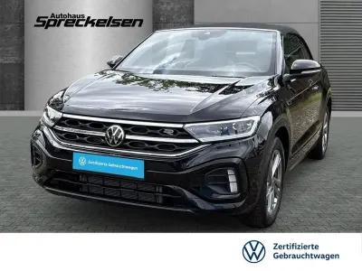 Gebraucht VW T-Roc Cabriolet R-line 150 PS (110 kW) 2025 Schwarz Cabrio