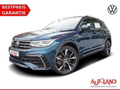 Gebraucht VW Tiguan R-line 200 PS (147 kW) 2021 Nightshade blue metallic (metallic) SUV