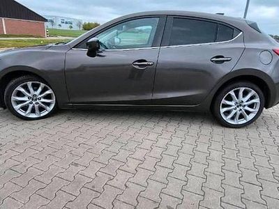 Usata Mazda 3 150 CV (110 kW) 2014 Marrone Utilitaria