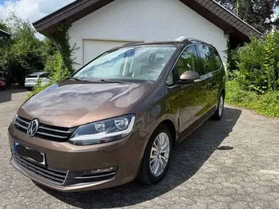 Brugt VW Sharan Highline 140 HK (102 kW) 2010 Brun MPV