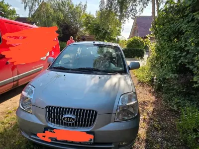 Gebraucht Kia Picanto 61 PS (44 kW) 2007 Silber Kleinwagen