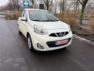 Gebraucht Nissan Micra Visia 80 PS (58 kW) 2015 White pearl (m) Kleinwagen