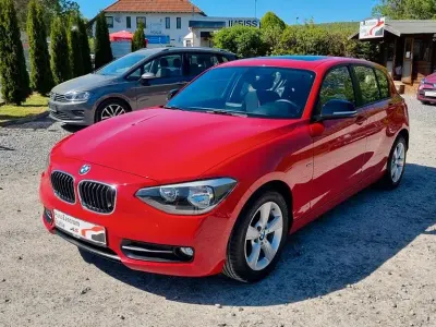 Second-hand BMW 116 Sport Line 116 CP (85 kW) 2013 Roșu Hatchback