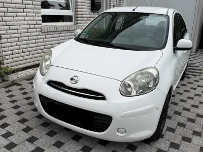 Gebraucht Nissan Micra 80 PS (58 kW) 2011 Weiß Kleinwagen