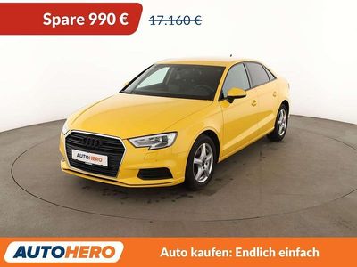 Gebraucht Audi A3 Comfort 116 PS (85 kW) 2019 Vegasgelb Limousine