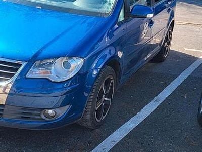 Gebraucht VW Touran 105 PS (77 kW) 2007 Blau Van / Kleinbus