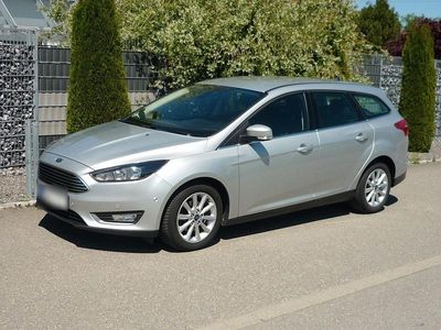 Gebraucht Ford Focus Titanium 120 PS (88 kW) 2018 Silber Kombi