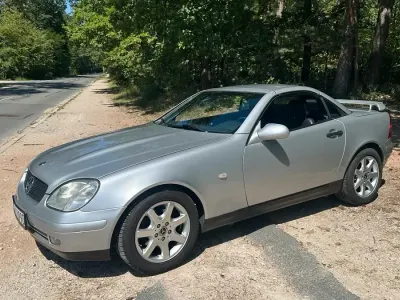 Gebraucht Mercedes SLK200 136 PS (100 kW) 1999 Silber Cabrio