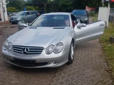 Gebraucht Mercedes SL350 245 PS (180 kW) 2004 Silber Cabrio