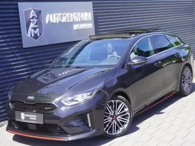 Gebraucht Kia ProCeed GT GT 204 PS (150 kW) 2020 Ziliniaschwarz metallic Kleinwagen