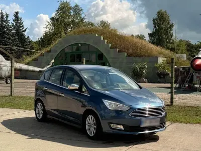Gebraucht Ford C-MAX Titanium 101 PS (74 kW) 2018 Blau Van / Kleinbus