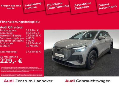 Gebraucht Audi Q4 e-tron Ambiente 194 kW (265 PS) 2023 Kieselgrau SUV