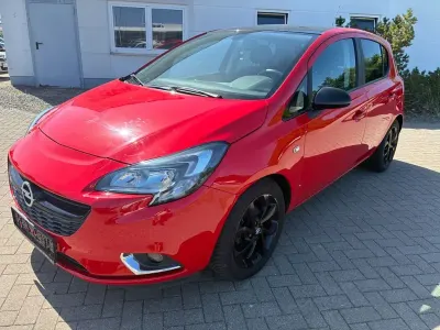 Gebraucht Opel Corsa Color Edition 90 PS (66 kW) 2017 Rot Kleinwagen
