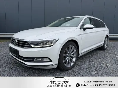 Second-hand VW Passat Highline 239 CP (175 kW) 2018 Alb Break