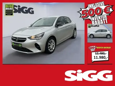 Gebraucht Opel Corsa Edition 75 PS (55 kW) 2023 Kristall silber Kleinwagen