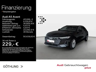 Second-hand Audi A5 Sport 204 CP (150 kW) 2025 Negru Break