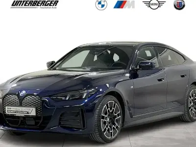 Brugt BMW i4 M Sport 250 kW (340 HK) 2024 Blå Sedan