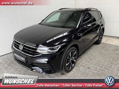 Gebraucht VW Tiguan Allspace R-line 200 PS (147 kW) 2024 Schwarz SUV