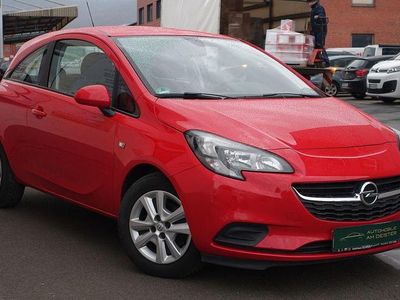 Gebraucht Opel Corsa Edition 90 PS (66 kW) 2016 Magmarot Kleinwagen