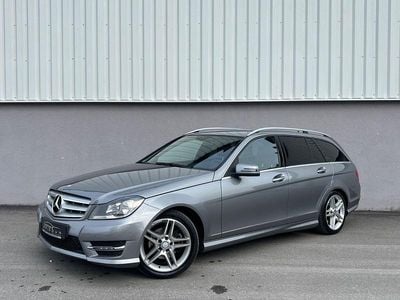 Gebraucht Mercedes C220 AMG line 170 PS (125 kW) 2014 Silber Kombi