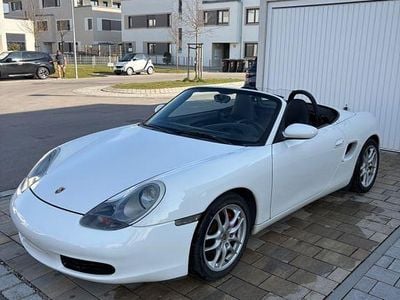 Gebraucht Porsche Boxster 220 PS (161 kW) 2002 Weiß Cabrio