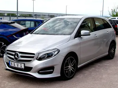 Brugt Mercedes B200 136 HK (100 kW) 2017 Sølv MPV