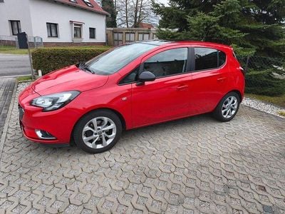 Gebraucht Opel Corsa Color Edition 101 PS (74 kW) 2015 Rot Kleinwagen
