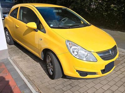 Gebraucht Opel Corsa 60 PS (44 kW) 2008 Gelb Kleinwagen