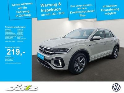 Usado VW T-Roc R-line 110 HP (80 kW) 2024 Cinzento SUV