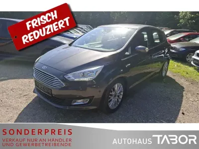 Gebraucht Ford C-MAX Titanium 125 PS (91 kW) 2018 Magnetic Van / Kleinbus