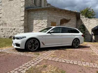 Brugt BMW M550 Performance 400 HK (294 kW) 2020 Hvid Sedan