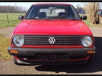 gebraucht VW Golf II Traum , leuchtend Rot, Top Zustand