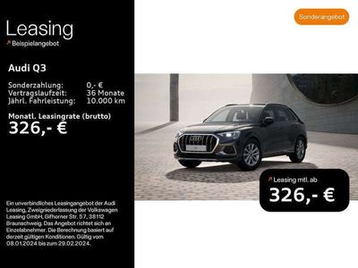 gebraucht Audi Q3 35 TDI advanced elSitze