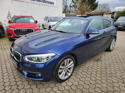 Gebraucht BMW 118 Advantage 136 PS (100 kW) 2019 Blau Kleinwagen
