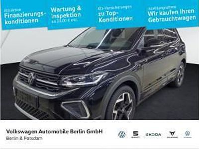 Gebraucht VW T-Cross R-line 150 PS (110 kW) 2025 Schwarz (deep black perleffekt) SUV