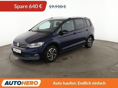 Gebraucht VW Touran Join 116 PS (85 kW) 2018 Blau Van / Kleinbus